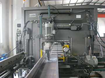 Volle automatische Strahln-Bohrmaschine-Linie hohe Leistungsfähigkeit CNC H in der Stahlkonstruktions-Herstellung
