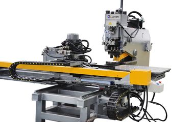 Hydraulische Platten-Werkzeugmaschine CNC-BNC100, die hohe Präzision locht und markiert