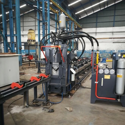 26 mm Lochdurchmesser 3 Bohrkopf CNC Winkel-Bohrmaschine / Schneidemaschine