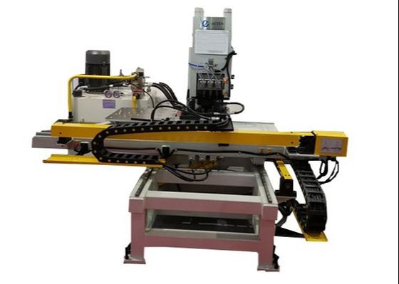 Hochpräzise automatische CNC-Blech-Stanz-, Bohr- und Markiermaschine für Metallplatten