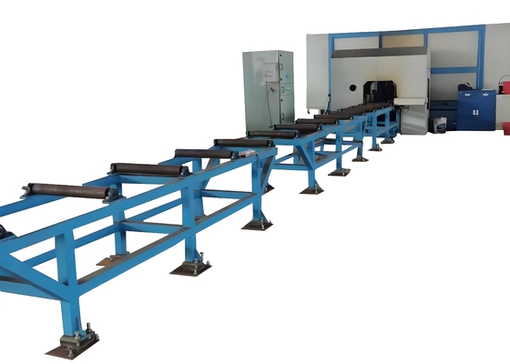 2 KW Servomotor Bohrvorrichtung CNC-H-Strahlbohrmaschine Scheren und Klopfen 500×500mm Größe