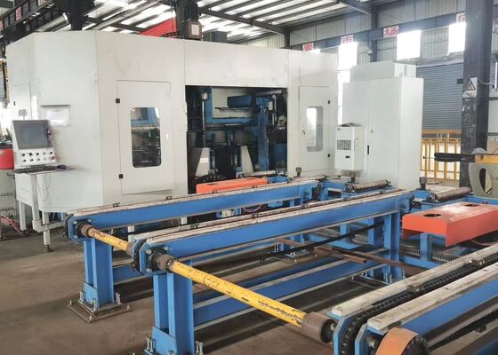 Neue CNC H-Träger-Bohrmaschine für Stahlbau 11/15KW Spindelmotorleistung