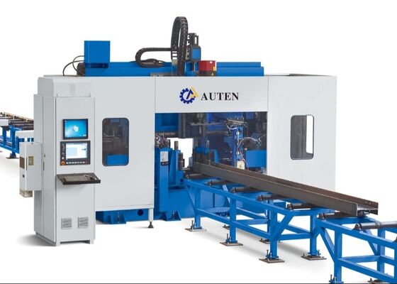 Advanced CNC H Beam Drilling Machine With BT40 High-Speed Spindle Technology
