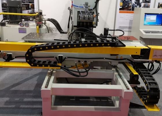Stahlwerk-Industrie CNC-Plattenstanz-Markier-Bohrmaschine für den Strommastenbau