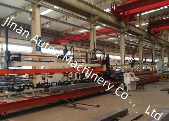 Bus Beam Processing CNC Truck Beam Punching Machine Special Vehicle Structural Parts Production