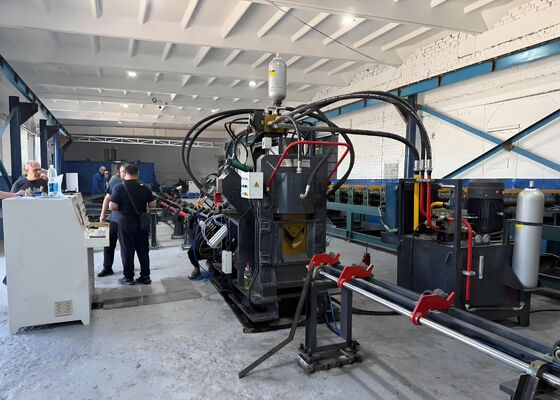 Galvanized Angle Steel Processing CNC Angle Line JNC1616 Wind Power Tower Components