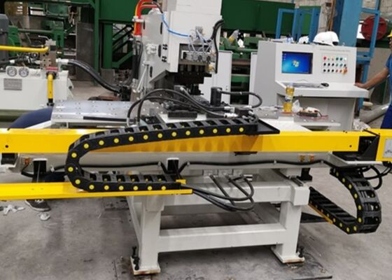 1500*800mm Max. Workpiece Size Cnc Plate Punching Machine For Steel Tower Manufacturing