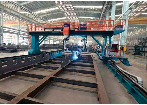 Eight-Axis Gantry Intelligent Welding Workstation