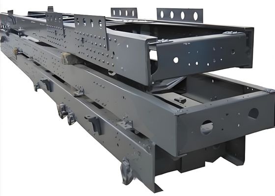Schwerlastfahrzeug-Längsstrahl-Flachplatten-CNC-Punching-Produktionslinie