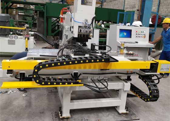 Hochpräzise automatische CNC-Blech-Stanz-, Bohr- und Markiermaschine für Metallplatten