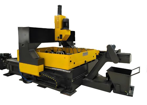 Maschine für das Bohren von Platten mit Servomotorzufuhr (CNC) 1500×8000 mm Maximalgröße des Werkstücks für verschiedene Plattengrößen und -stärken