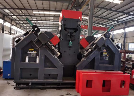 China Zulieferer CNC-Winkelbohrmaschine 220V Stahlbohrmaschine mit PLC-Kernkomponenten