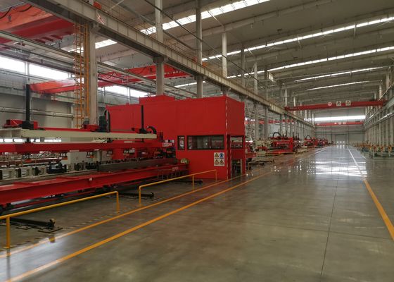 Modell FPCP12080 CNC-Plattenstanzmaschine mit automatischem Be- und Entladesystem und hoher Arbeitseffizienz, 3-Achsen-Automobilträgerplatten-CNC-Stanzmaschine