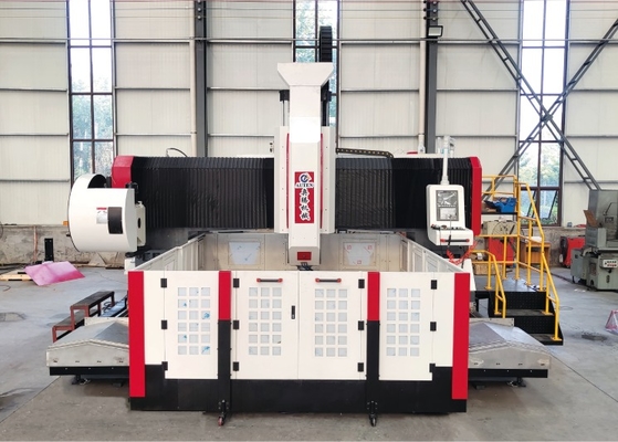 Portalhöhe 800mm CNC Portalbearbeitung Flanschplattenbohrmaschine Spindelkonus BT50