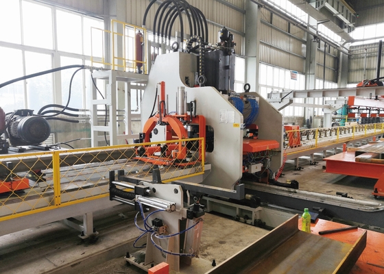 1200KN Nenndruck CNC-LKW-Trägerplatten-Stanzmaschine Max. 750 MPa Materialzugfestigkeit