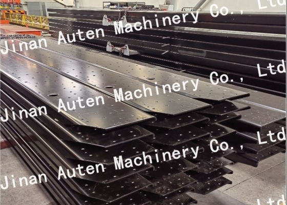 1200KN Nenndruck CNC-LKW-Trägerplatten-Stanzmaschine Max. 750 MPa Materialzugfestigkeit