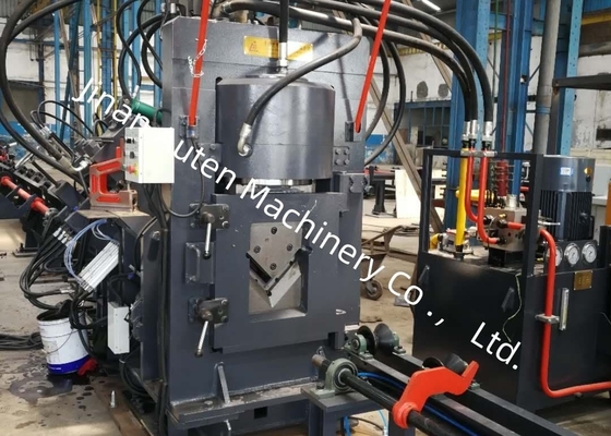 2-Seiten-CNC-Winkelstanz-, Markier- und Scheranlage Maschine 630KN Stanzkraft