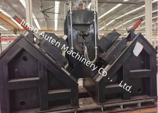 40 mm Bohrdurchmesser Automation CNC-Winkellinie-Maschine BT40 Spindel zur Bohrung
