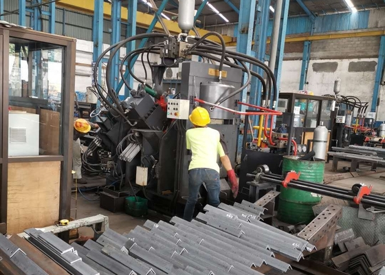 JNC1412 Modell Stanzmarkierung Schneiden CNC-Winkel-Linienmaschine 630/1000KN Stanzkraft