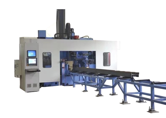 5-30 MM Bohrdurchmesser CNC-Bale Drilling Tapping And Marking Maschine Linie 4 X 3 Zeile Stil Werkzeugmagazin