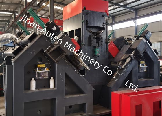 1000KN Markierungskraft CNC Winkel Stahlbohrmaschine und Markierungsmaschine Linie 9 CNC Achsen