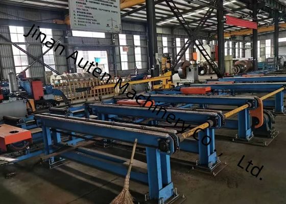 Total 52KW Power CNC I Beam Drilling Marking Machine 2KW Servo Motor Of Drilling Infeeding