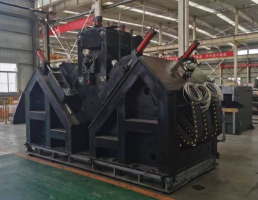 BT40 Taper Of Drilling Spindle High Speed CNC Angle Drilling And Marking Machine For Tower