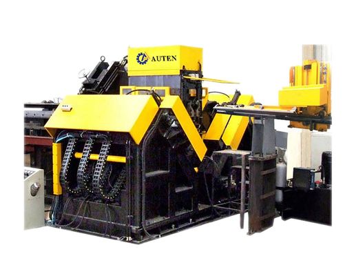 ADM2532 Modell CNC Winkelstahl Tischbohr- und Markiermaschine SPS Motor 40mm Max. Bohrung