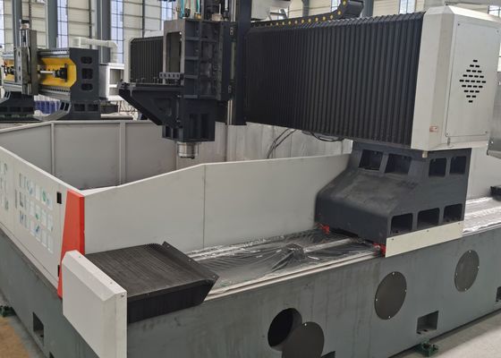 11 kW Servo Spindelmotor Leistung Gantry CNC Bohrmaschine für Flansche Blechmetall
