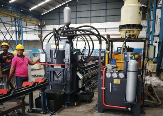 Mehrere Kühlmethoden CNC-Winkelstahlverarbeitungslinie mit Stanz- und Schermarkierungsfunktionen