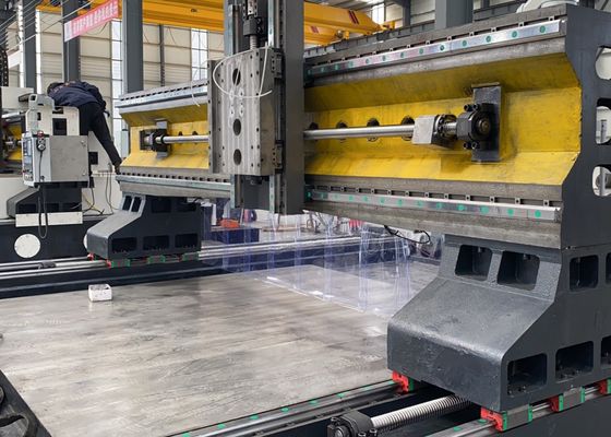 PHD4080 CNC Plate Drilling Machine For Steel Plates Flange Heat Exchanger And Tube Sheets