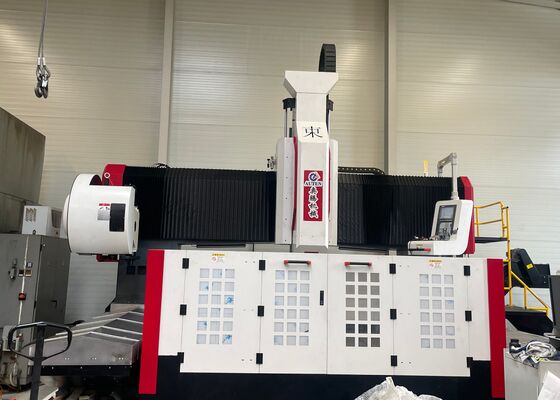 2525BT50 Heavy-Duty Split CNC Gantry Drilling Milling Machine 30KW Servo Spindle Motor Power