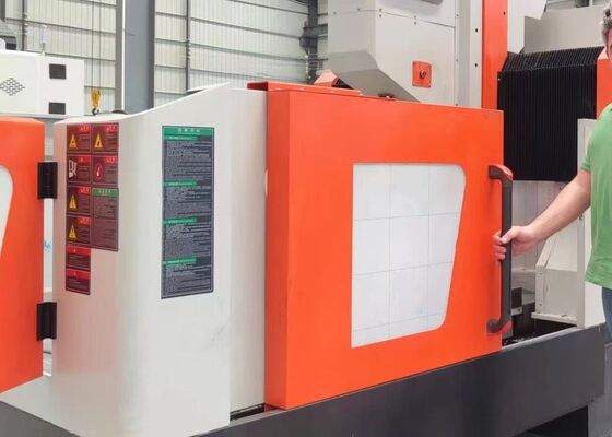 Hochproduktive CNC-Plattenbohr- und Fräsmaschine für die Flanschherstellung