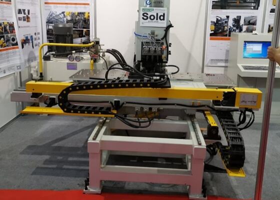 Stahlwerk-Industrie CNC-Plattenstanz-Markier-Bohrmaschine für den Strommastenbau