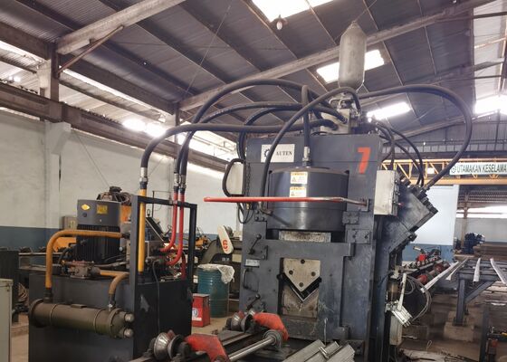 Stahlbau-Fertigung Winkelstahl Stanzen Markieren Schneidemaschine Bauverarbeitung