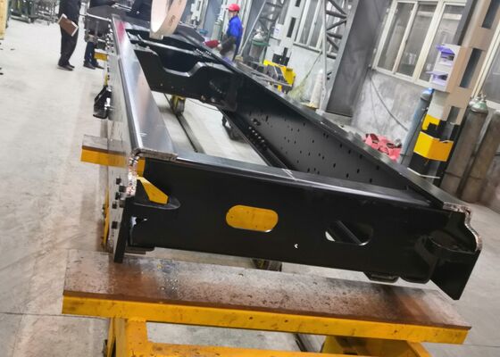 Construction Vehicles Used CNC Light Truck Plate Beam Punching Sheet Metal Processing Line