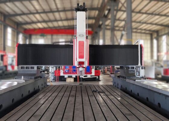 Modell PHD4080 Gantry-bewegliche CNC-Bohrfräsmaschine für Wärmetauscher