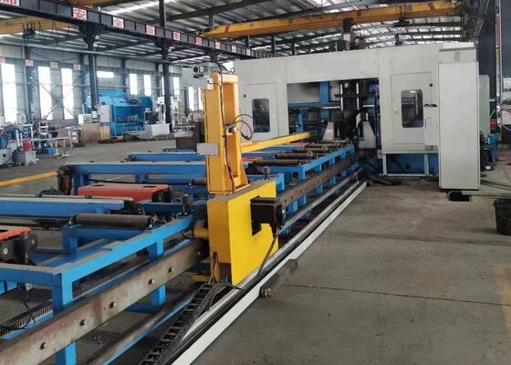 40 mm maximaler Bohrdurchmesser CNC-Hochgeschwindigkeits-H-Träger-Bohrmaschine für Kanalabschnitte