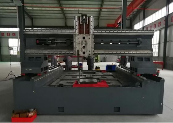 Wärmetauscher verwendet CNC-Plattenbohrmaschine 20/30KW Servo Spindelmotorleistung