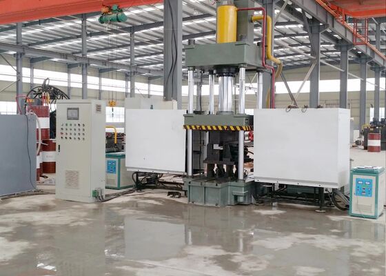 3-Achsen-CNC-Heizbiegemaschine für Winkelplatten mit hydraulischer Steuerung