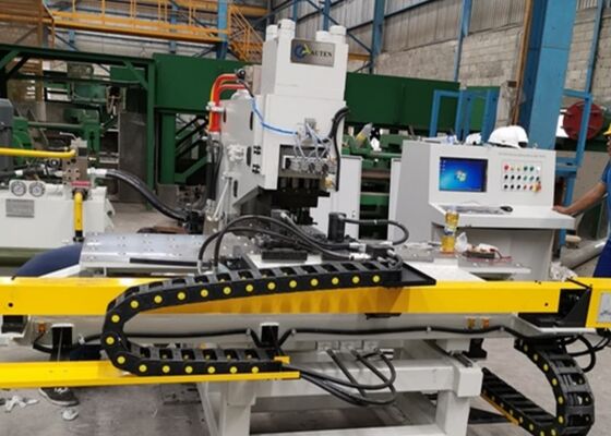 CNC-Plattenpunktierer, Markierer und Bohrmaschine mit einer Bohrkapazität von Φ50 mm