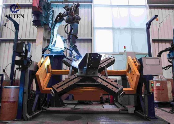 CNC-Winkel-Punchmaschine Doppelpositionierer 5-Achsen-Gantry-Roboter für präzise Schweißmaschinen