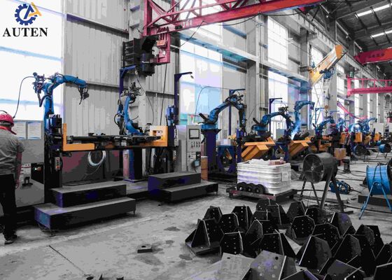 CNC-Winkel-Punchmaschine Doppelpositionierer 5-Achsen-Gantry-Roboter für präzise Schweißmaschinen