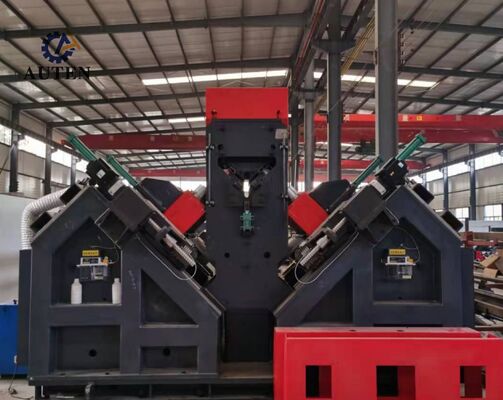 Premium CNC Angle Drilling And Marking Machine With Automatic Loading