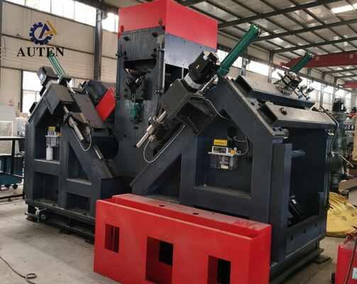 Intelligent CNC Angle Drilling And Marking Machine With 6 Drilling Heads