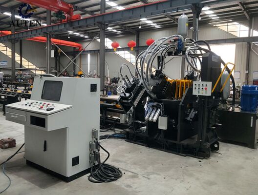 Servo Driven High Speed CNC Punching Marking Shearing Line For Angles