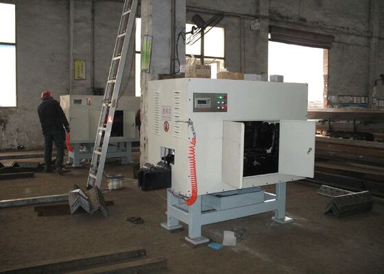 Model  GQ250 Cnc Angle Steel Root Milling Machine 2pcs Feeding Motor