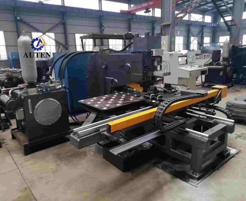 CNC Plate Punching Machine Providing Punching And Marking Solutions With Min Distance Between Hole And Plate Edge 25mm