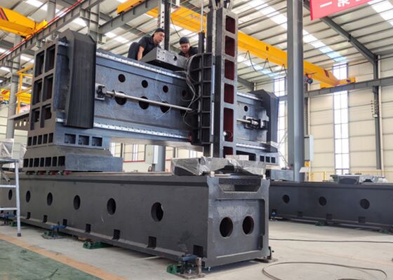 PHD4080 Cnc Gantry-Type Mobile CNC Bohrmaschine Fräsmaschine Stahlplatte Flansch Wärmetauscher