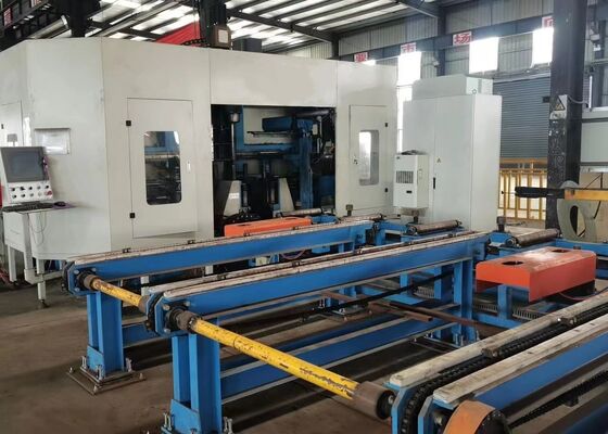CNC Beam Drilling Machine For Drilling Of H Beams And Channel Steel In Construction Industry